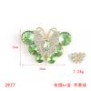 Alloy Stained Glass Butterfly Mocha Drill Disc Butterfly Jewelry Accessories Hair Accessories Bags Accessories