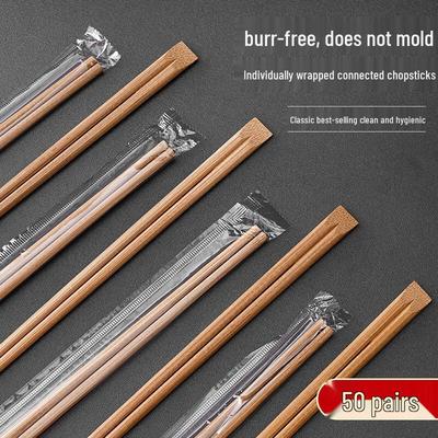 Einzeln verpackte Einweg-Holzstäbchen