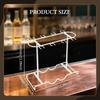 Countertop Glass Holder Organizer Tabletop Goblets Storage Rack for Kitchen Accessories