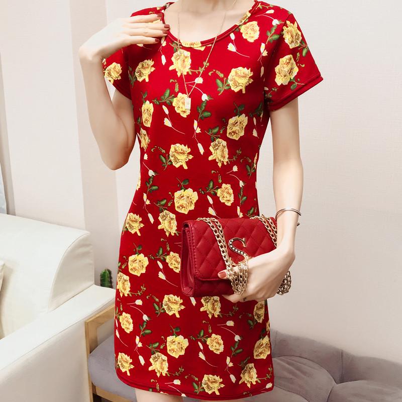 Real S 2020 Amazon Womens Floral Dress Casual Style Vestidos De Fiesta De Noche Summer Dresses For