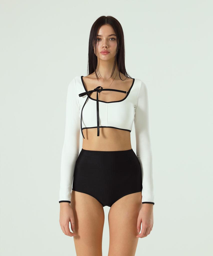 VINAJ Line Classic Bikini Bra Top Wh (Side Ribbon)