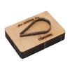 Leather Cutting Die High Carbon Steel Wooden Drop Shape Embossing Cutting Die for DIY Leather