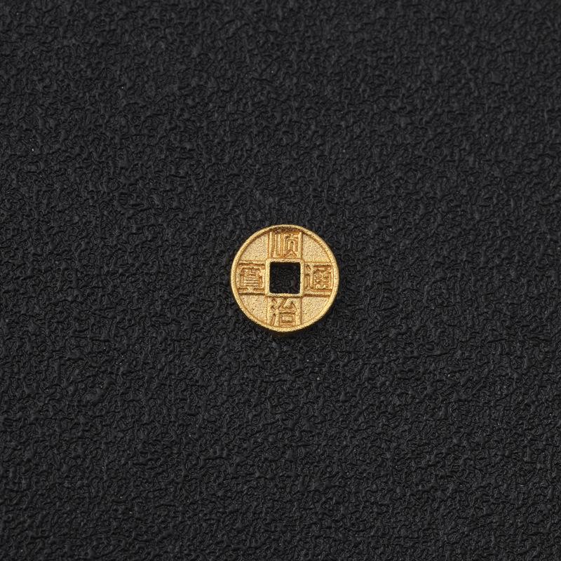 Mini Sandgull Fem Keisermynter Anheng - Imitert Kobbermynt Ornament for DIY