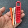 Golf Tee Elevator 20-70mm Presisjons Tee Høydejusterer 3D-printet Tee Setter Verktøy for Konsistente Svinger Treningsutstyr