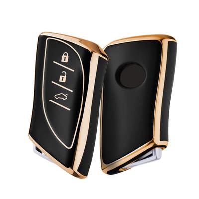 [OATSBASF] Lexus Nyckelfodral, LEXUS Smart Key-fodral, Premium TPU-material, Lättviktigt, Fullständigt skydd,