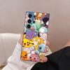 Cartoon Pokemon Anime Phone Case Samsung S21 S22 S23 S24 S25 FE Plus Ultra TPU Soft To Skin-friendly Case