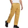Adidas Solid Logo Print Straight Leg Track Pants Men Bottoms Gold HP1386