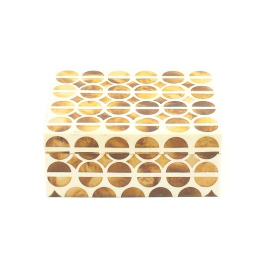 Pack Of 1 Canary Jewellery Box Material Epoxy Resin Small