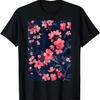 Vintage Cherry Blossom Minimalist  T-Shirt(3)