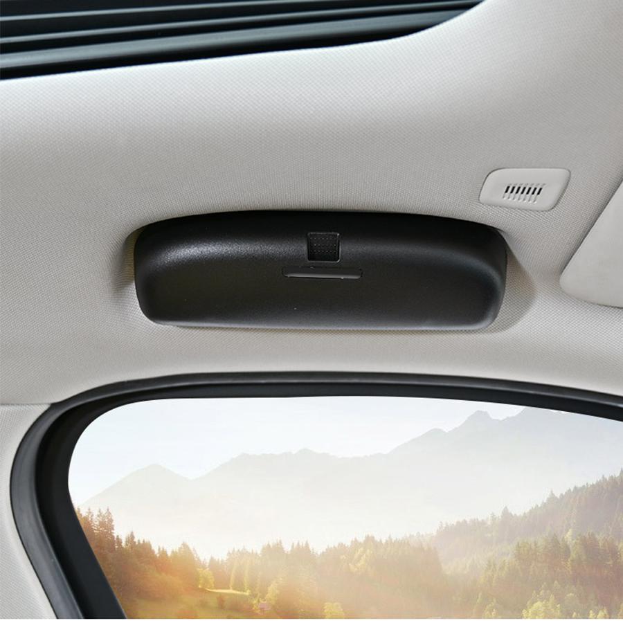Car Sunglasses Holder Sun Glasses Box Eyeglasses Case for BMW X1 F48 X3 F25 X5 G05 F10 F11 F20 I3 Accessories