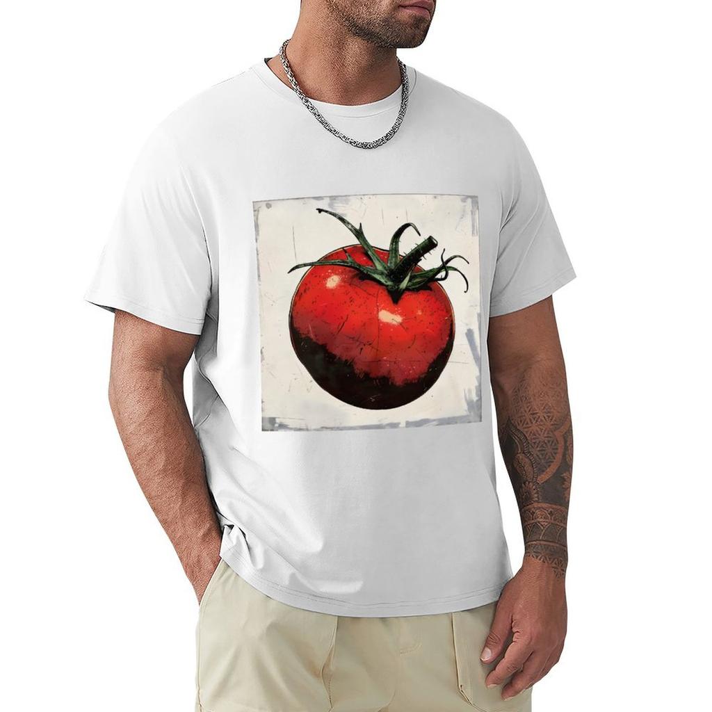Tomato Iii Tshirt Basic Daily Outfit Short Sleeve Tee