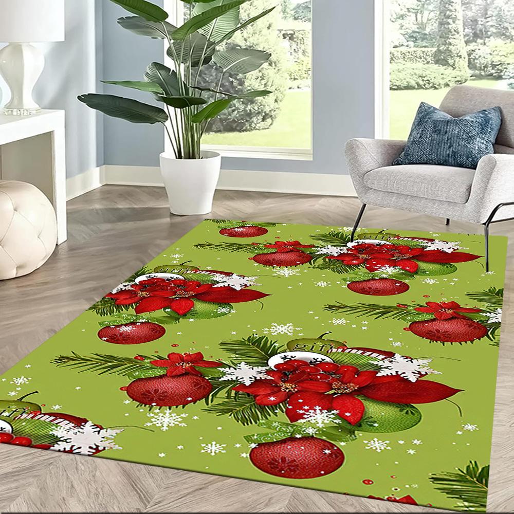 Christmas 202 Area Rug Perfect for Hallway Dormitory Dining Room Outdoor Antislip Carpet Office home decor Spiritual Gift