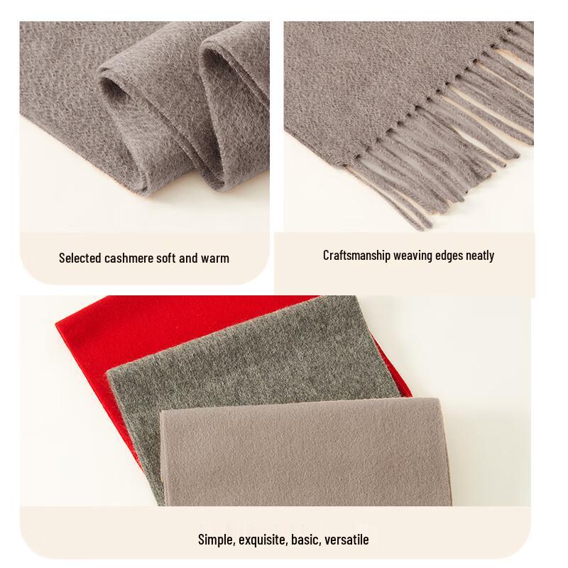 Hengyuanxiang Unisex 100% Cashmere Scarf