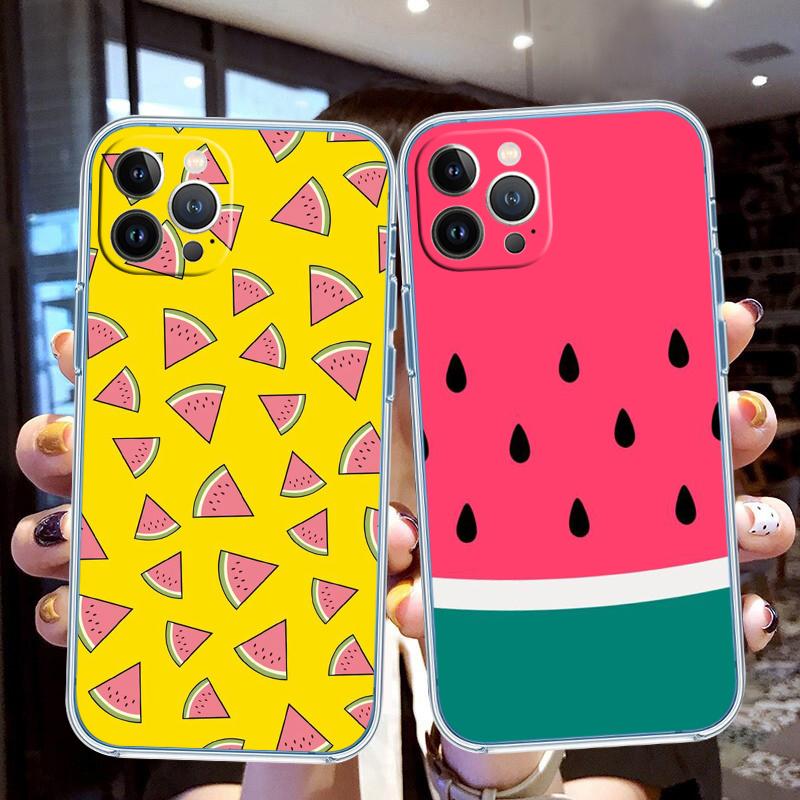 PP14 Cartoon Fruit Watermelon Phone Case for Motorola Moto G40 G04 G05 One Ace Action Fusion + Plus Hyper Macro Vision Zoom