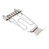 6 String Trapeze Tailpiece with Screws Height Adjustment Open Frame Bridge Tailpiece for Archtop Jazz Guitar Bass
