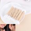 100/500/1000Pcs Double Head Disposable Makeup Cotton Swab Soft Cotton Buds For Medical Wood Sticks Nose Ears Cleaning Tools