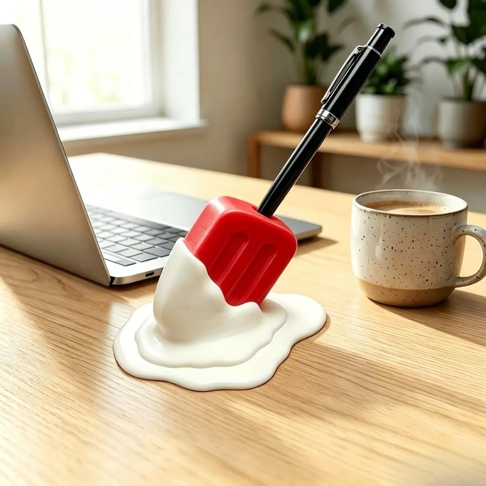 Popsicle Shape Pen Holder 3D Printed Pen Stand Ice Cream Pencil Holder Gift For Enthusiasts