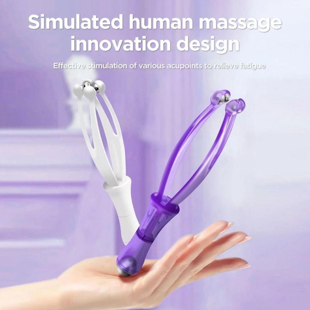 Rolling Steel Ball Finger Care Tools Comfortable Grip Hand Massage Roller Tool  Women