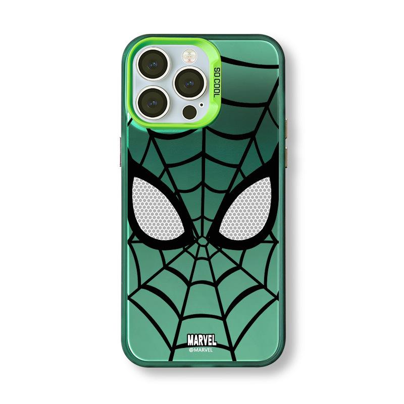 

Сріблястий чохол для телефону Spider-Man для iPhone 12 Pro Max/13/14/15/16/17 - Модний та Крутий з 15 Варіантами Кольорів iPhone 15 Pro Max