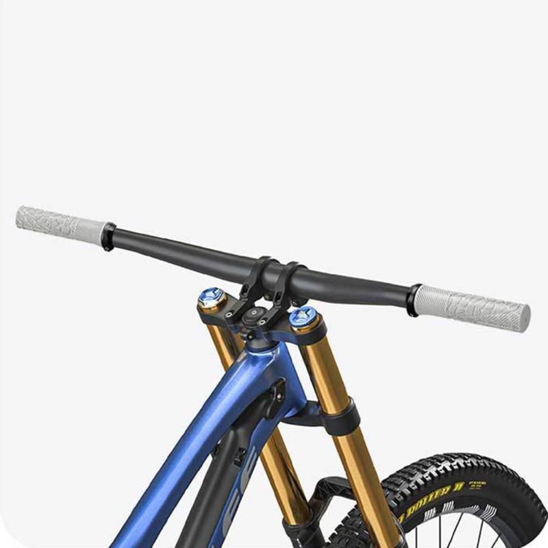 1Pair Ergonomic Bicycles Handle Grips Replacement Rubber Shock Absorption Handlebar Cover Easy to Installation