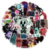 50ks Vysoce kvalitní Roblox figurka Dveře Vodotěsná sada samolepek Pro scrapbookování a dekorace