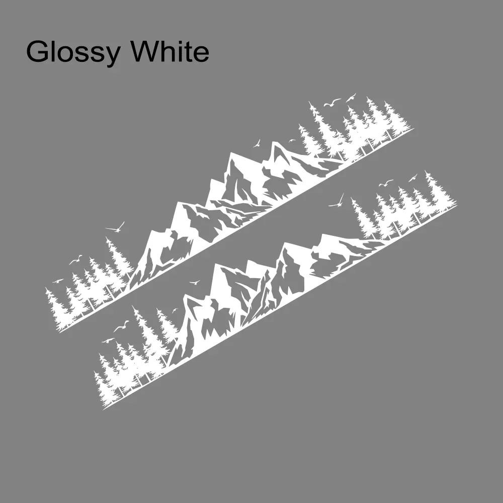 Car Sticker Van Camper Vinyl Decal Mountain Forest Decoration For Truck Camper RV Bus Caravan Body Auto Tuning Decor Accessories