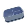 Meal Box Leakproof Food Box 800ML Lunch Box Meal Prepping Box Fruit Box Silicone Texture Food Storage Containers
