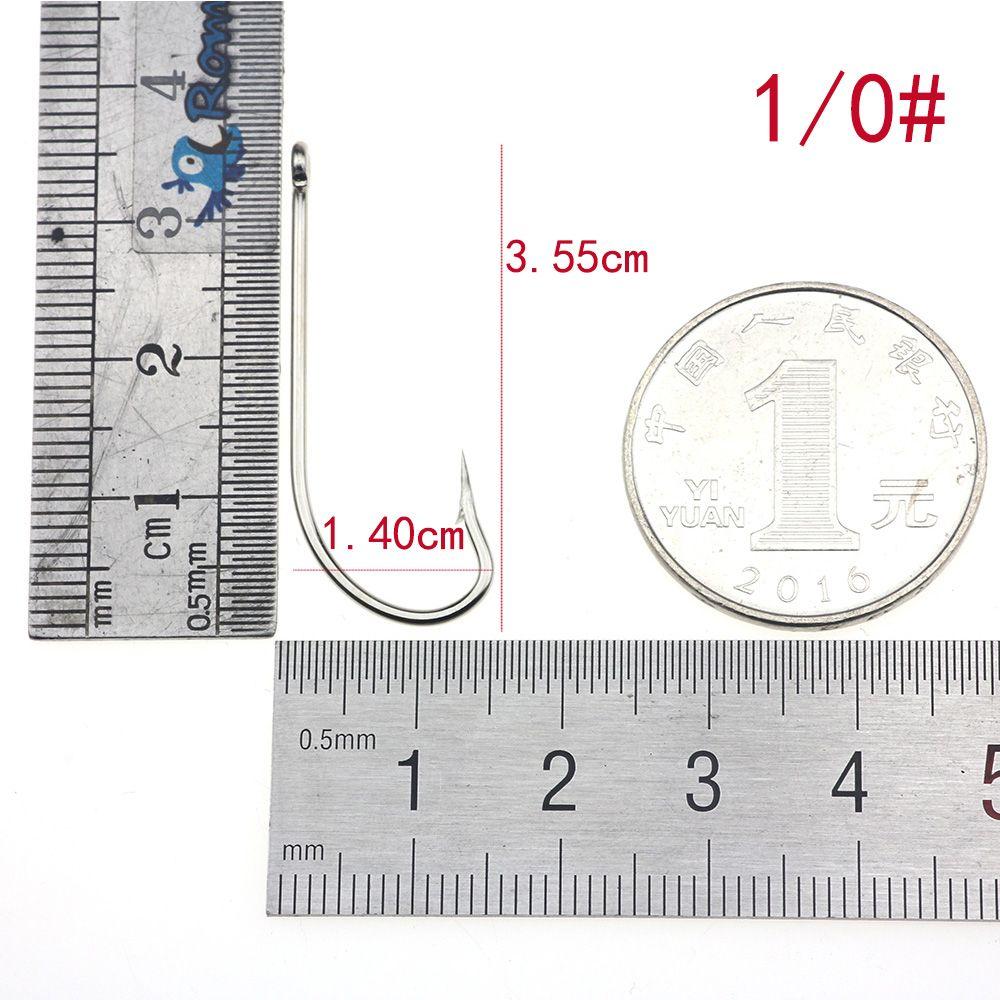 

Рыболовные крючки из нержавеющей стали 1/0#