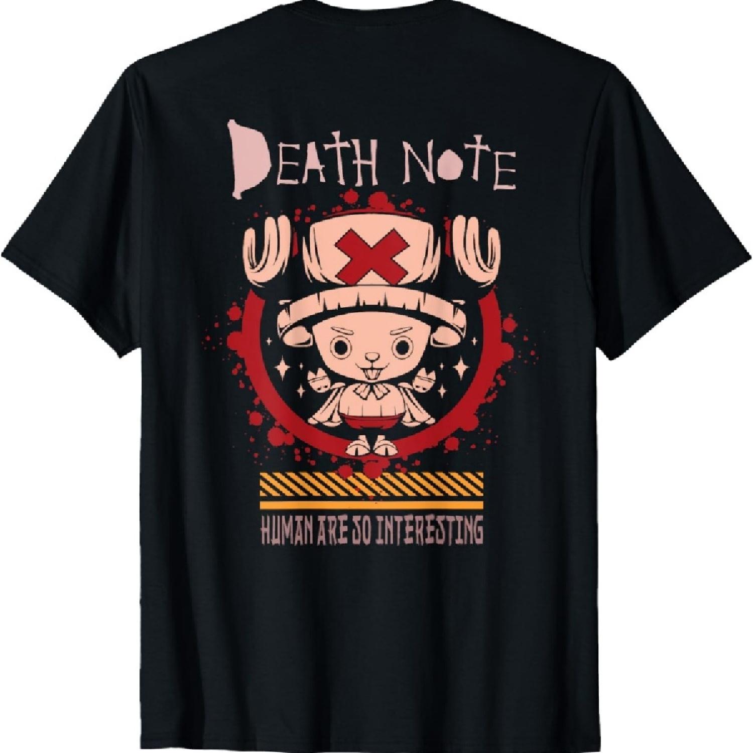 

Футболка с принтом на спине Deathnote XXXXXL чёрный