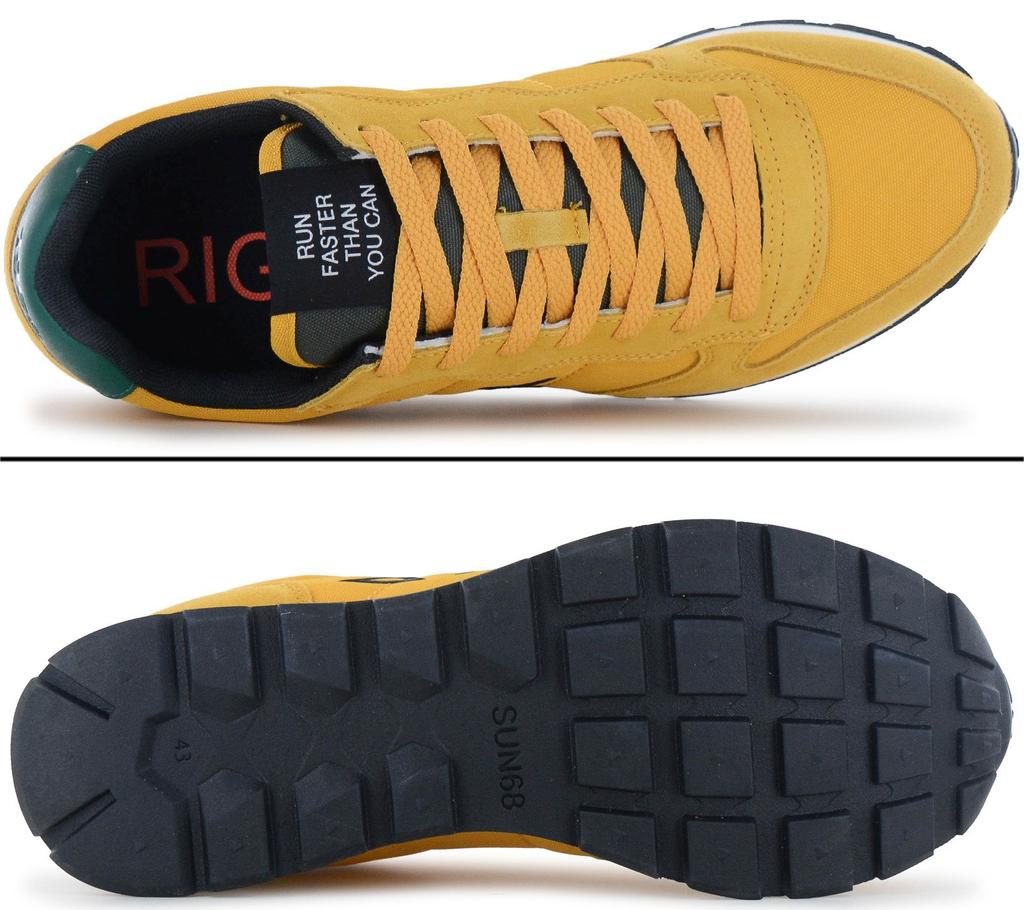 Sun68 Tom Solid - Men's Sneakers Shoes Yellow Z46101-40 ORIGINAL