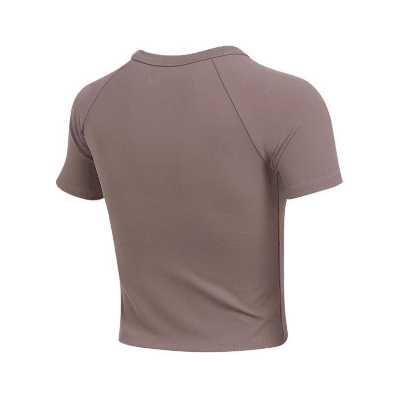 New Nike T Shirt Women's Light Umber HQ0249-214