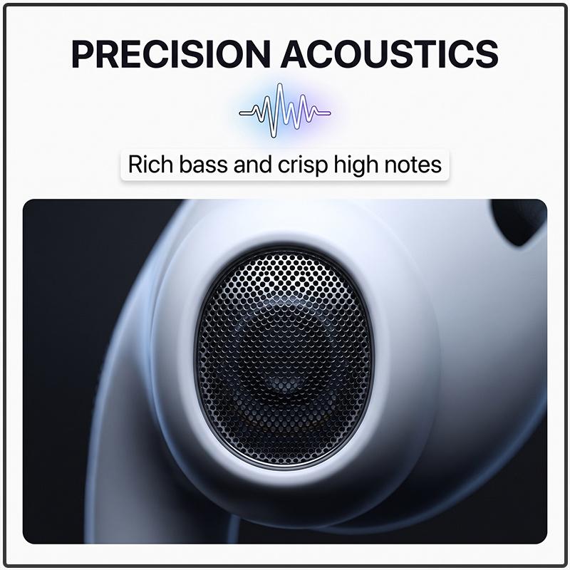 Air Pro 3 True Wireless Earbuds Lightweight Pocket Size All-Day Comfort 6 Hours Playtime Noise Isolation Bluetooth Earphones