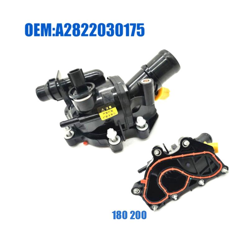 Car Thermostat 4MATIC With Gaskets For Mercedes Benz A CLA 180 200 250 GLB180 200 250 A2822030175 2822035500