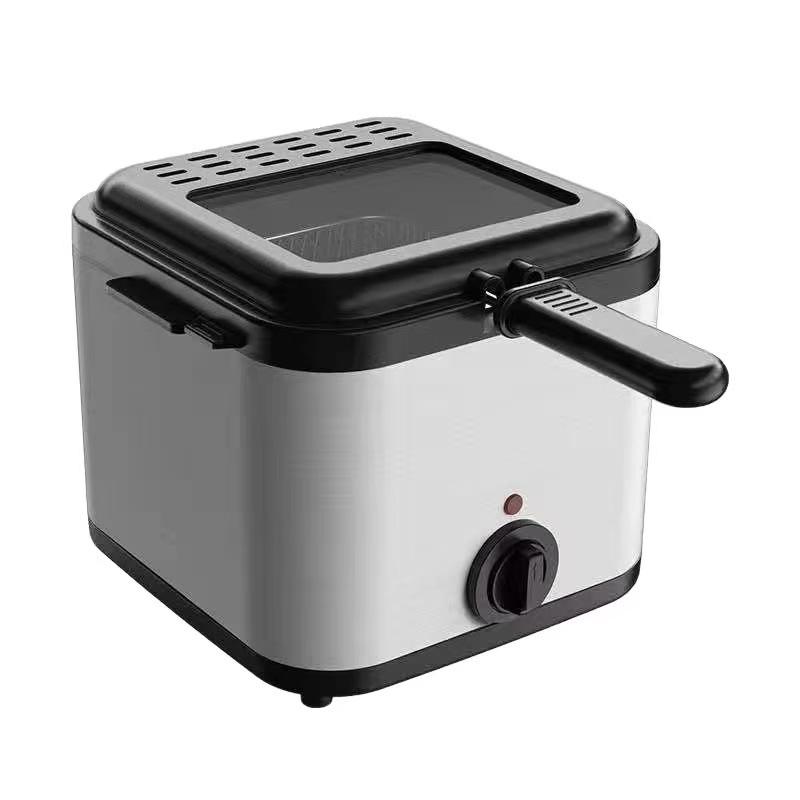 

Household Large-Capacity Electric Deep Fryer for Chicken,French Fries,Snacks,Integrated Oil Basket Frying Machine