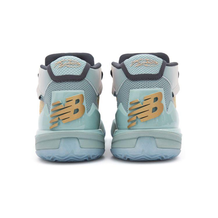 New Balance Kawhi 1 Grey Blue Gold Metallic Men's BBKLSNM1