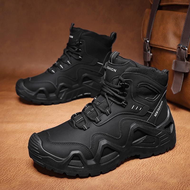 

Men s Durable Mid-High Tactical Boots for Hiking, Training & Outdoors - Spring/Summer 42
