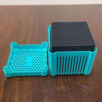 Aquarium Filtration Storage Box Media Organizer Premium Portable PVC Practical Sturdy Hollow