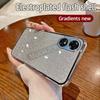 For OPPO A58 4G Case Electroplating Soft Glitter TPU Cell phone Back Cover OPPO A58 4G CPH2577 Phone Casing For Girl Woman
