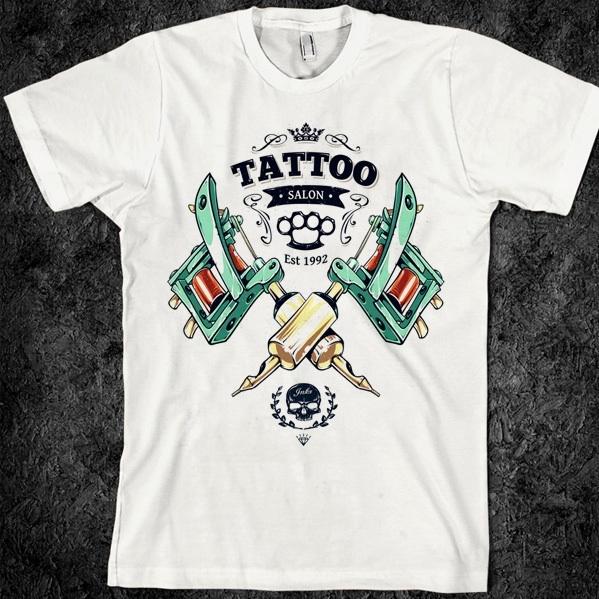 tattoo T-Shirt anarchy eagle punk biker hip hop party skull rap new M