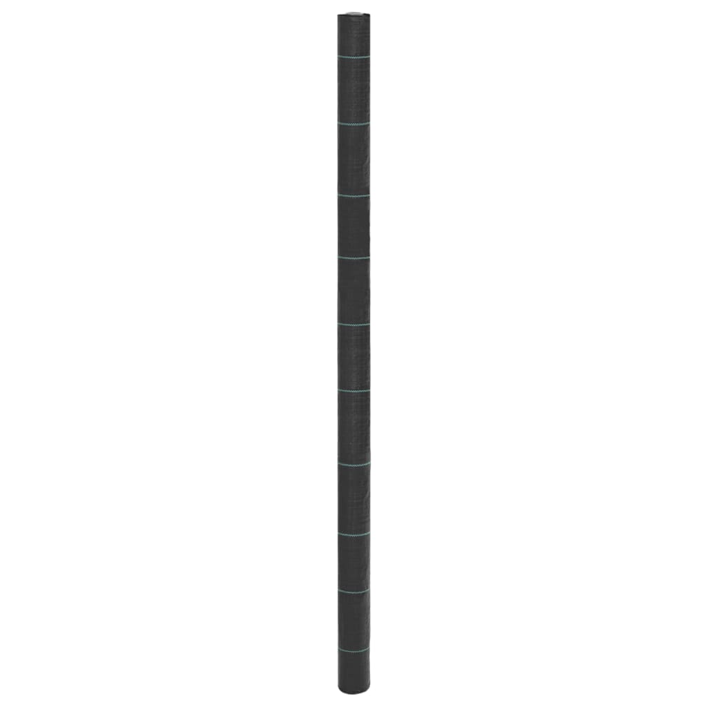 Vidaxl Agrowłóknina Antychwastowa, Czarna, 2X200 M, Pp