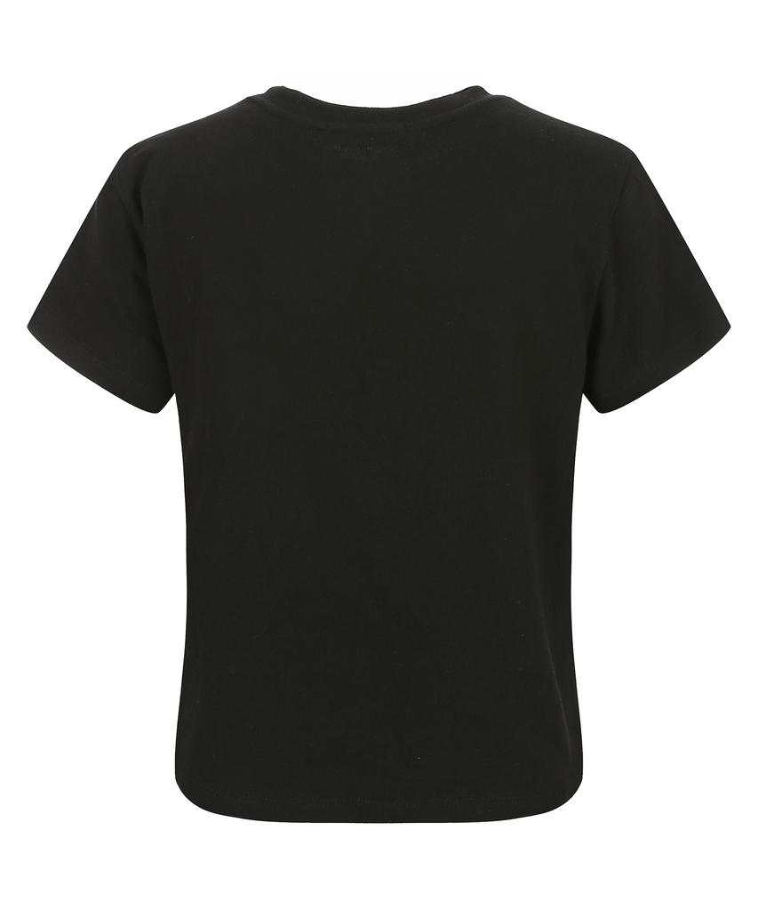 LALAFOX Lala Star Hotfix T-Shirt Short Sleeve T-Shirt Black Br2Ch029