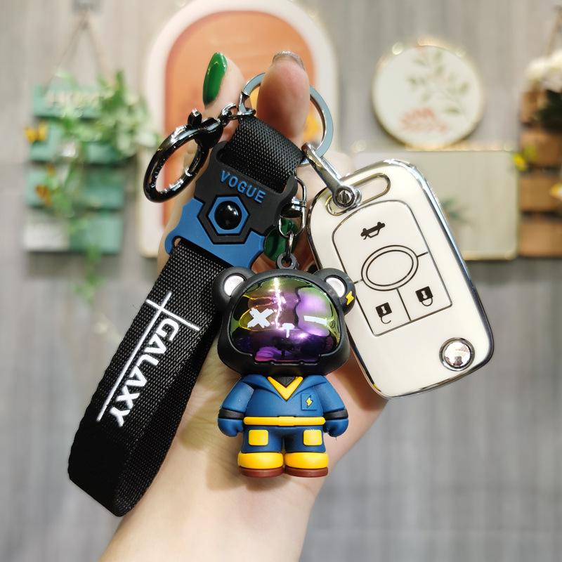 Buick Excelle Key Cover: Fits 08/09/11/13/15 Models - Remote Protective Shell Keychain for Men & Women