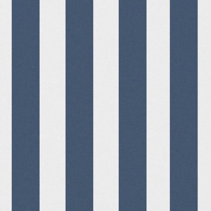 VidaXL Oreiller d'extérieur 4 pcs Impression rayure 45 x 45 cm Bleu