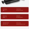 Round Pipe Shower Head Holder Rotatable Adjustable Bathroom Slide Bar Shelf Replacement Riser Rail Bracket