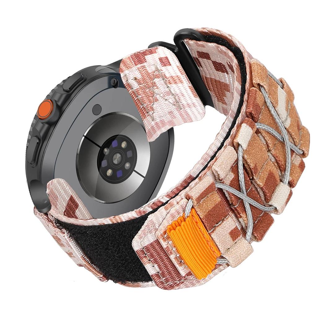 Nylon Travel Loop Band for Samsung Galaxy Watch 8 Ultra 2 Correa Sports Wrist Bracelet for Samsung Galaxy Ultra 47mm Accessories