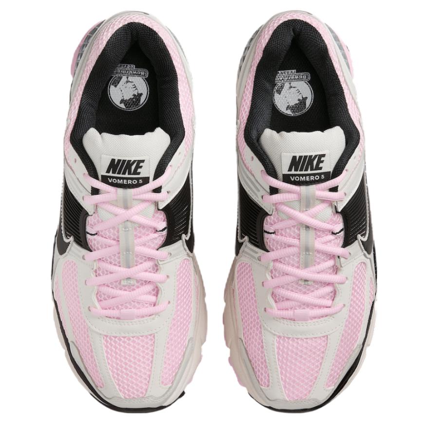 Nike Air Zoom Vomero 5 Pink Foam Unisex Sneakers Phantom Metallic-Platinum Black FB9149-600