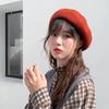 Vintage Berets Cap for Women Outdoor Causal Hat Japanese Streetwear Ins Designer Autumn Warm Painter Hat Sweet Soft Hat