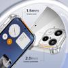 KEYSION Four-Corners Shockproof Transparent Case for Nothing Phone 3A Lite TPU+PC Clear Phone Back Cover for Nothing 3A Lite