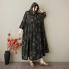 Summer Hooded Dress Plus Size