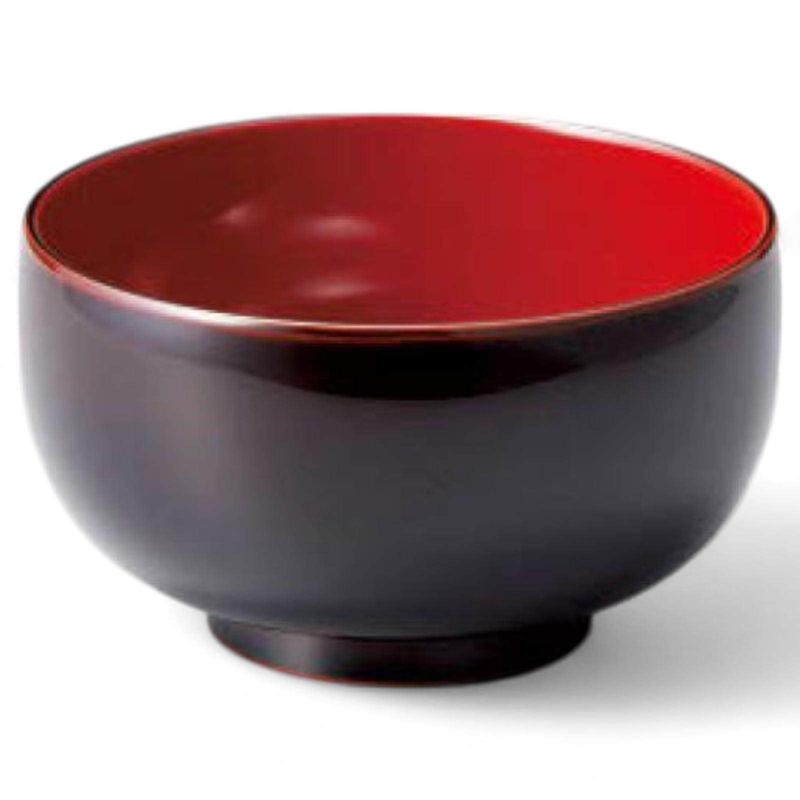 

Лакированная посуда, можно мыть в посудомоечной машине, Сделано в Японии J-kitchens Миска, Расписанная вручную, Безопасная, PID-528190,